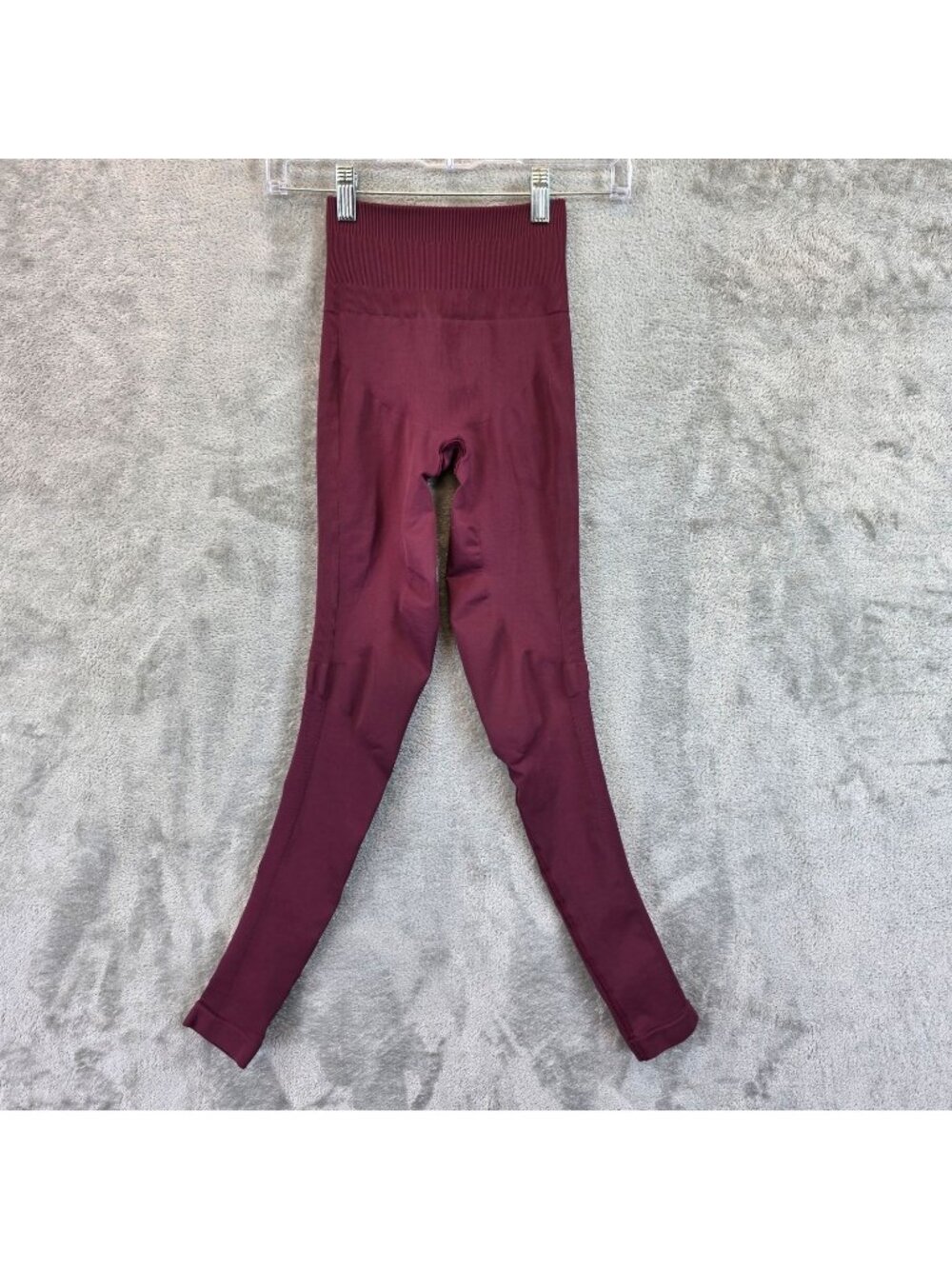 Lululemon Leggings Womens Size XS Red High Rise Ankle Yoga Athletic